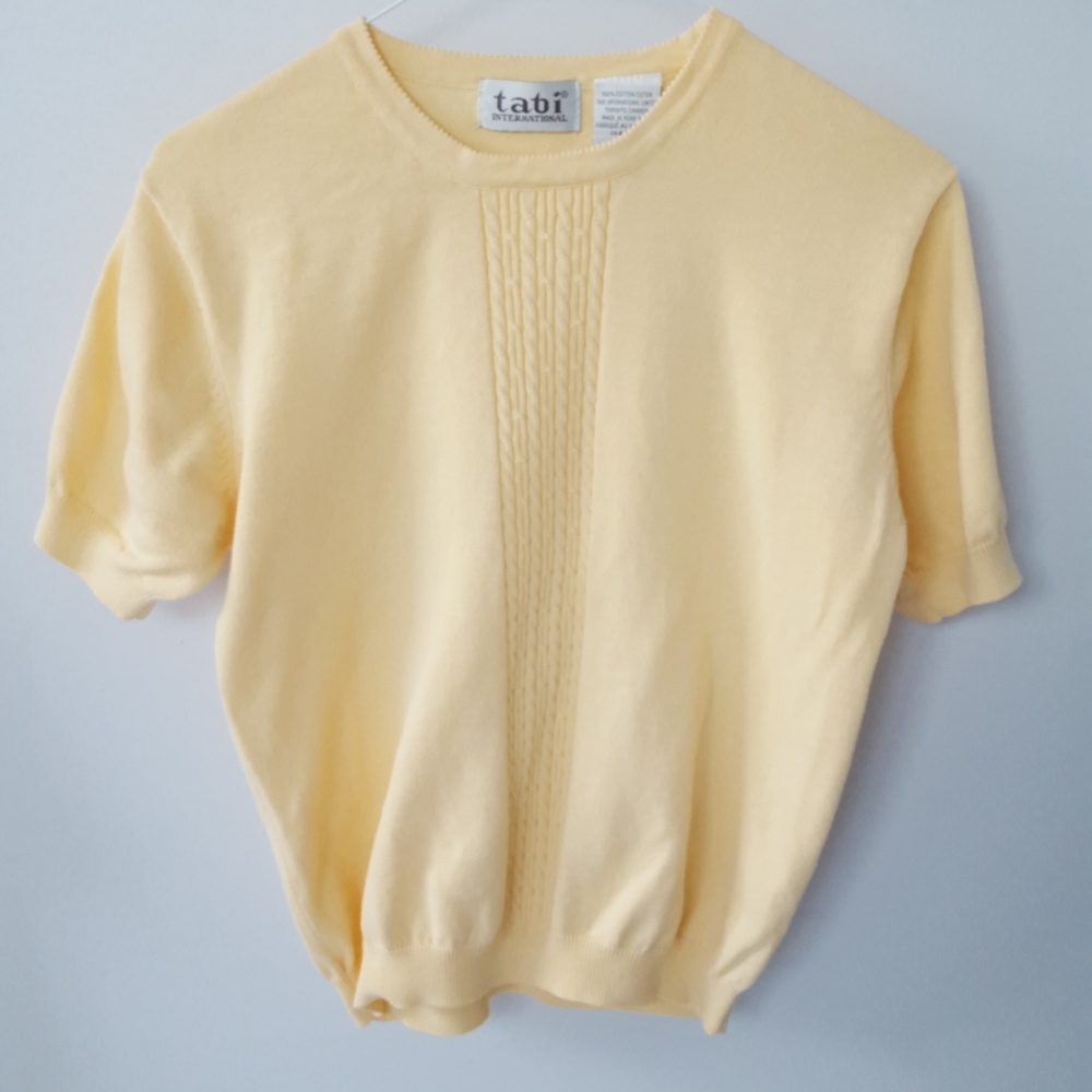 Fine knit tshirt